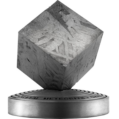 Ghana 2 oz ALETAI-China Space Cube 5 Cedis GENUINE Meteorite Cube Silver Coin 2022